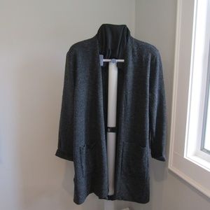 Madewell Long Sweater with Pockets. Large
